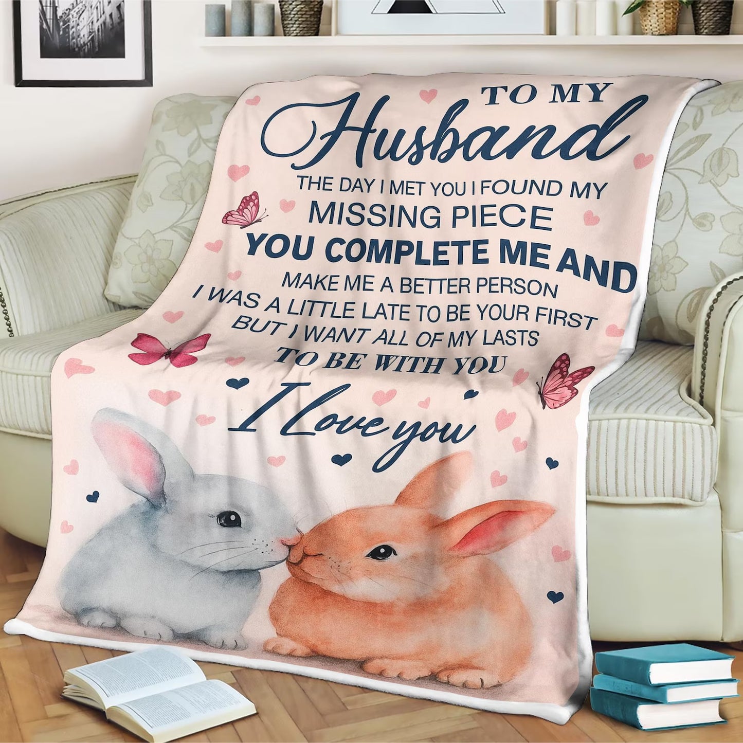 Special Gift For Your Husband Blanket - From Wife
