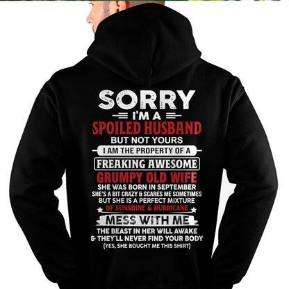 September - Spoiled Husband - Perfect Gift From Wife - SNOW09 (SKU11-02-09)