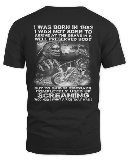 1983 I WAS BORN TO RIDE US1983