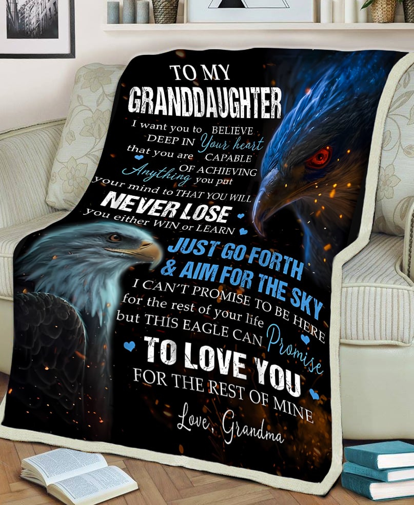 Special Gift For Your Granddaughter Blanket - From Grandma