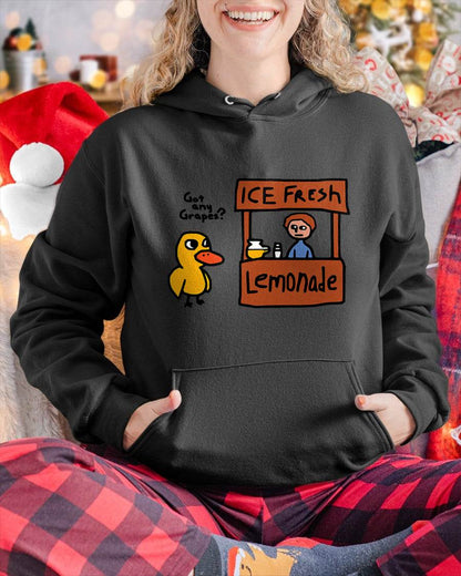 The Duck Song Got Any Grapes Funny Meme T-Shirt