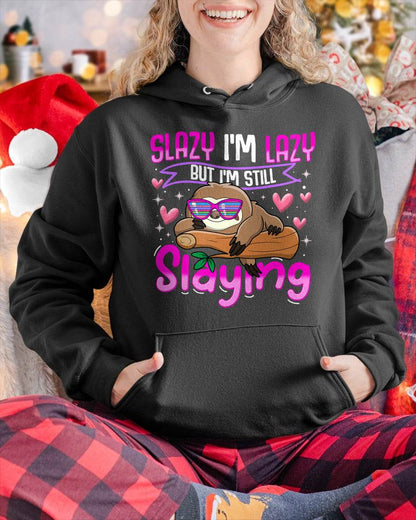 Tween Girl Shirt Funny Animal Sloth Trendy Slazy Gift T-Shirt