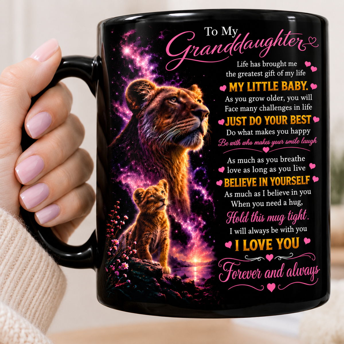 TO GRANDDAUGHTER MUG - GIFT FROM GRANDMA (SKU2608-636)