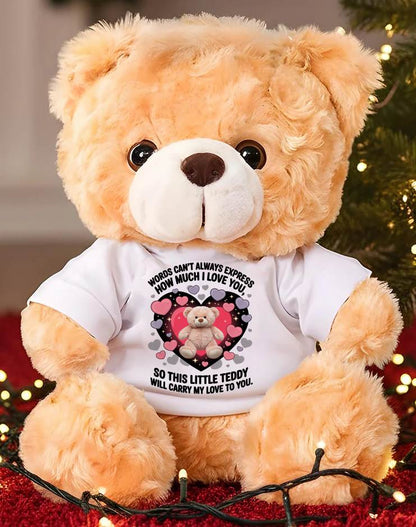 TO MY LOVE - TEDDY BEAR, PERFECT GIFT FOR YOUR SOULMATE - SNOW00 (SKUTB-GAU-03)