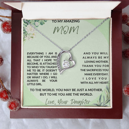 Forever Love Necklace - Gifts for Mom From Daughter 02
