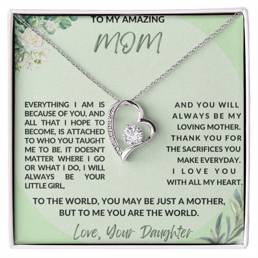 Forever Love Necklace - Gifts for Mom From Daughter 02
