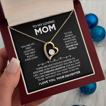 Forever Love Necklace - Gifts for Mom From Daughter 01