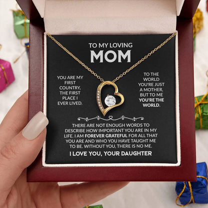 Forever Love Necklace - Gifts for Mom From Daughter 01