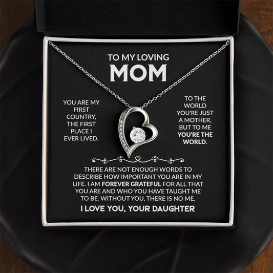 Forever Love Necklace - Gifts for Mom From Daughter 01
