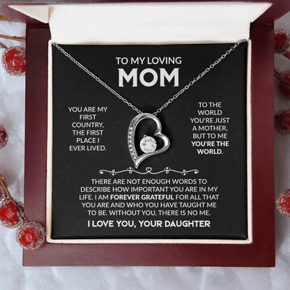 Forever Love Necklace - Gifts for Mom From Daughter 01