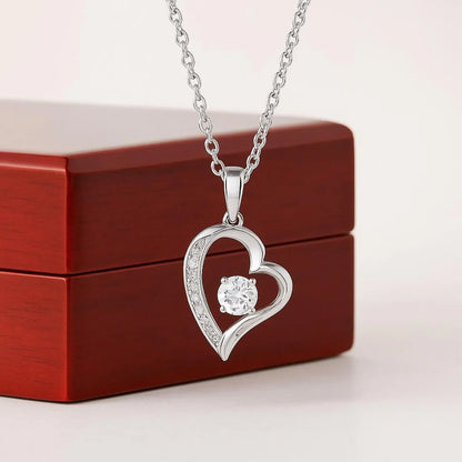 TO MY WIFE - GIFT FROM HUSBAND - Forever Love Necklace - (SKUJ12-45)