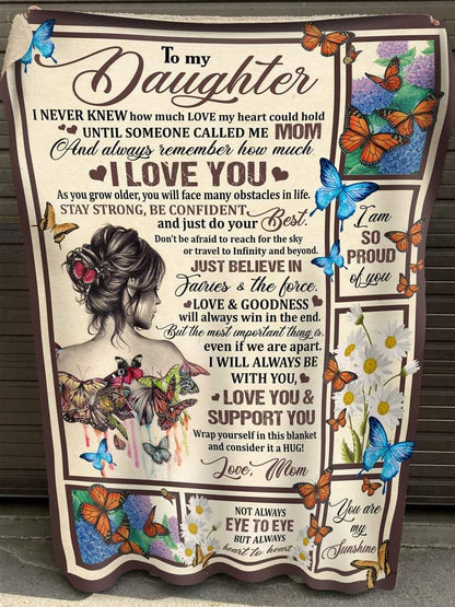 Special blanket for Daughter - From Mom blanket