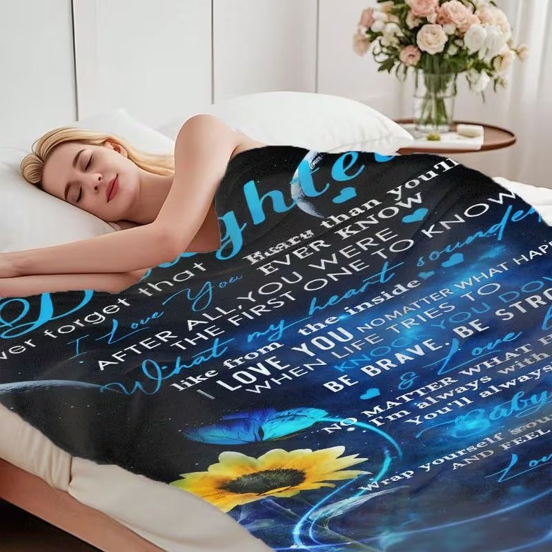 Special Gift For Your Daughter Blanket - From Mom