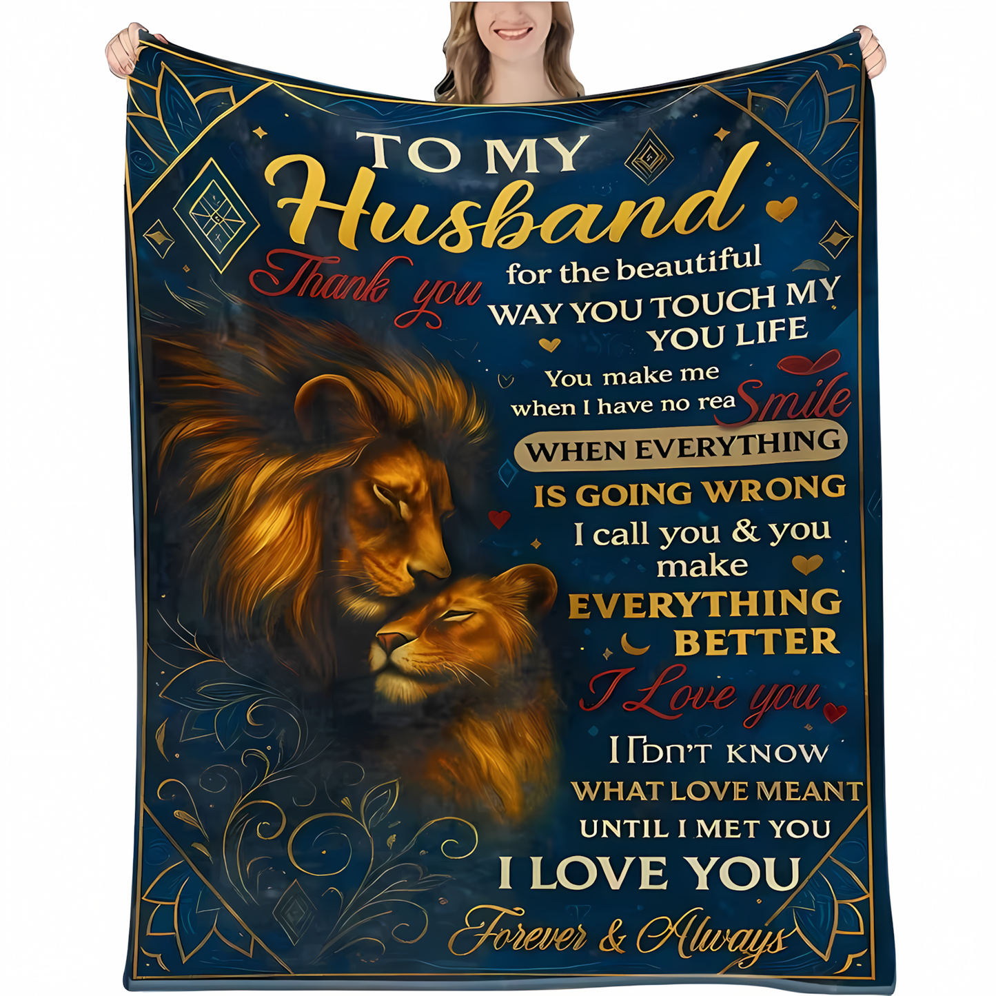 Special Gift For Your Husband Blanket - From Wife