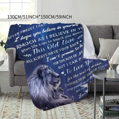 Special Gift For Your Son Blanket - From Dad