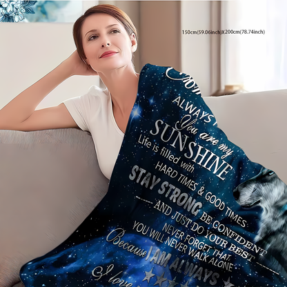 Special Gift For Your Son Blanket - From Mom