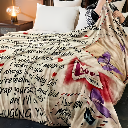 Special Gift For Your Daughter Blanket - From Mom