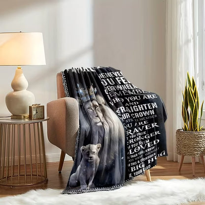 Special Gift For Your Daughter Blanket - From Dad