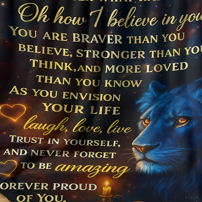 Special Gift For Your Son Blanket - From Mom