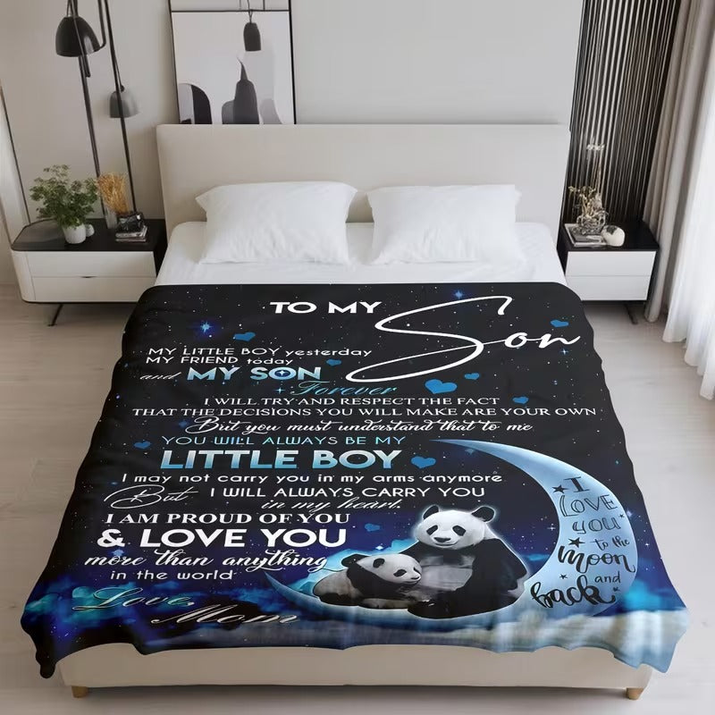 Special Gift For Your Son Blanket - From Mom