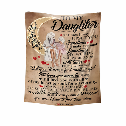 Special Gift For Your Daughter Blanket - From Mom