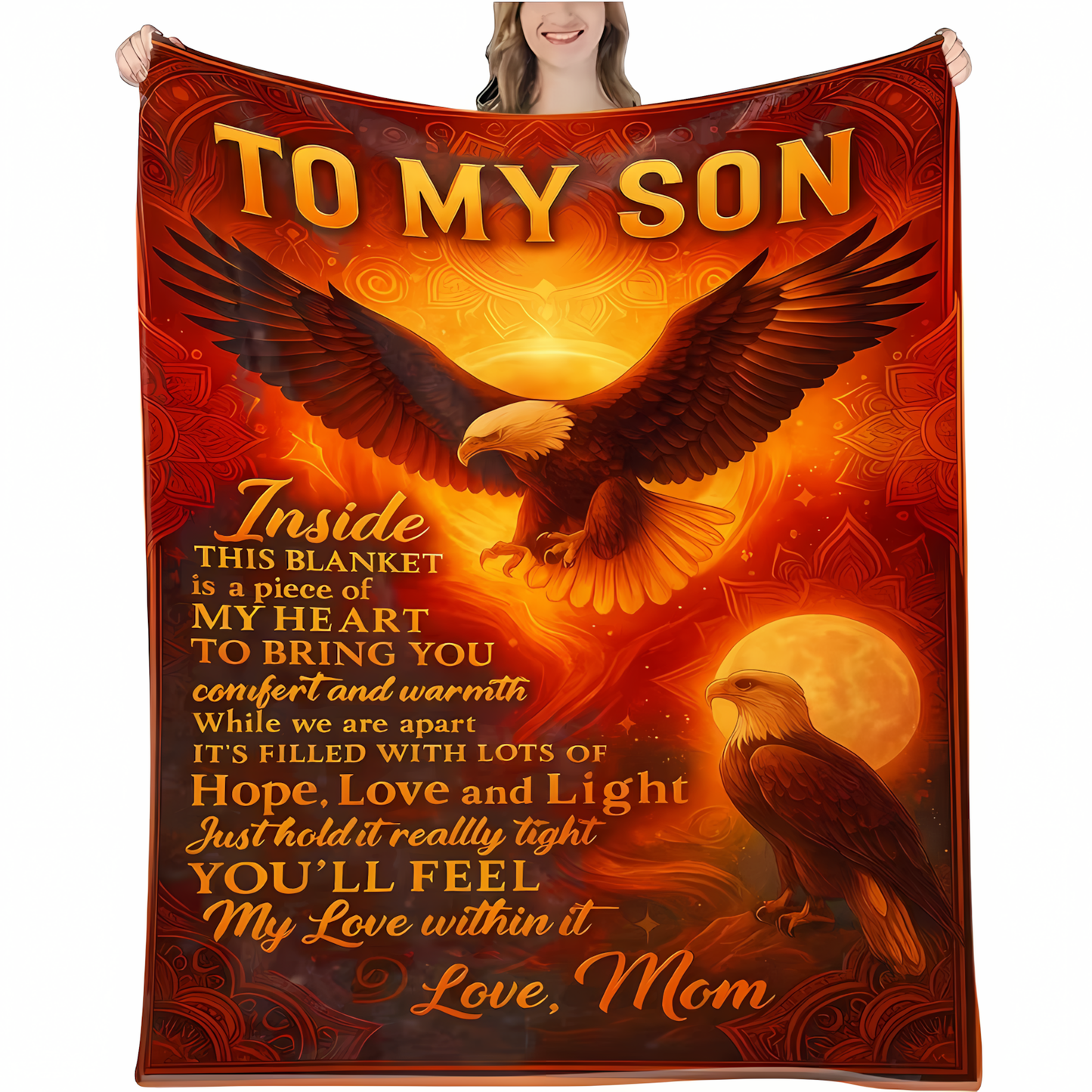 Special Gift For Your Son Blanket - From Mom