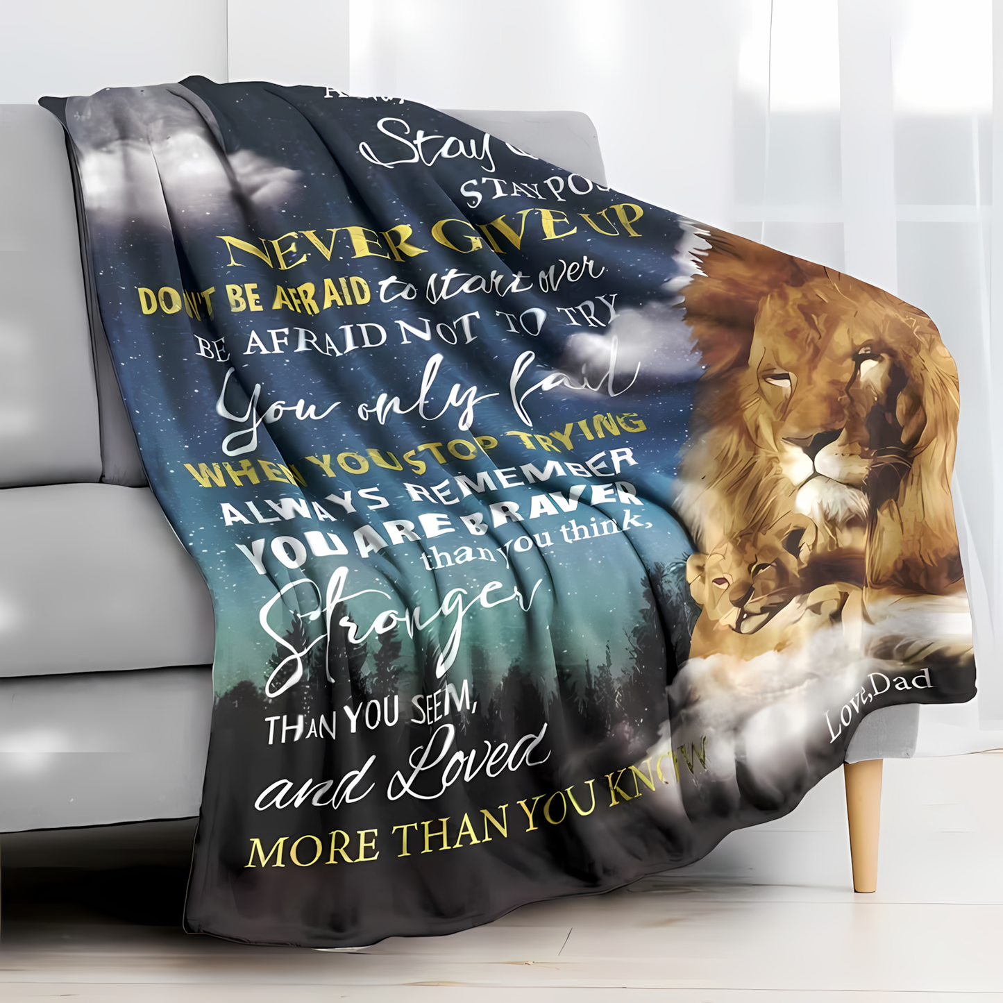 Special Gift For Your Son Blanket - From Dad