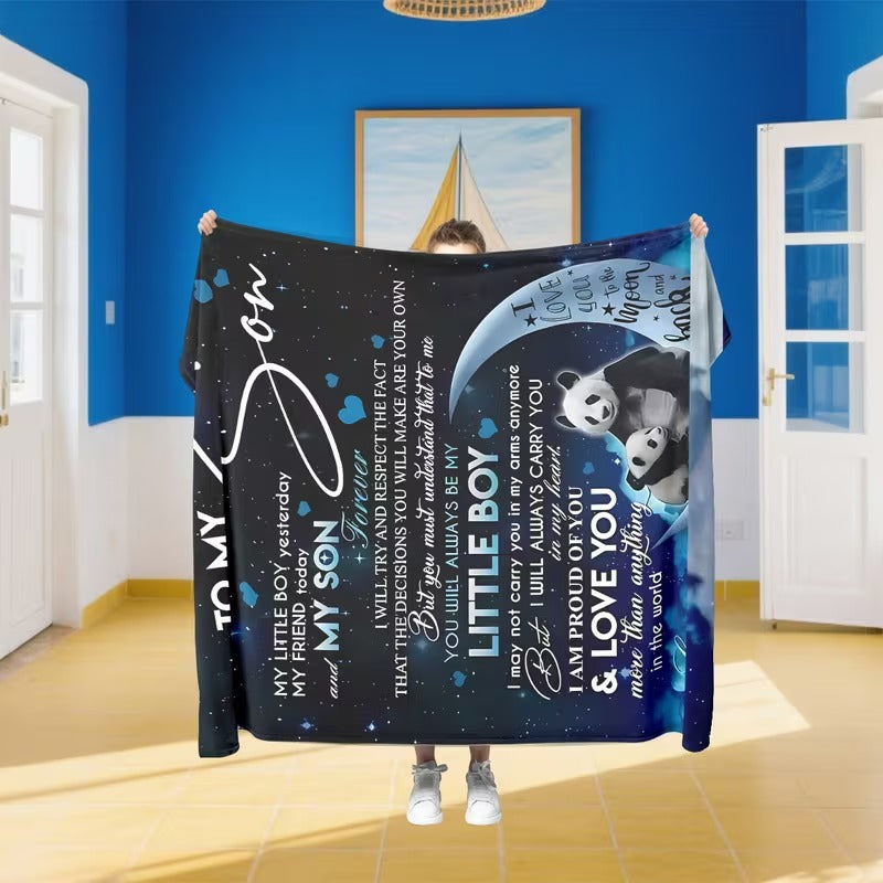 Special Gift For Your Son Blanket - From Mom