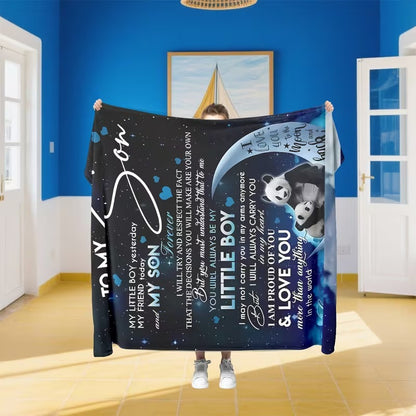 Special Gift For Your Son Blanket - From Mom