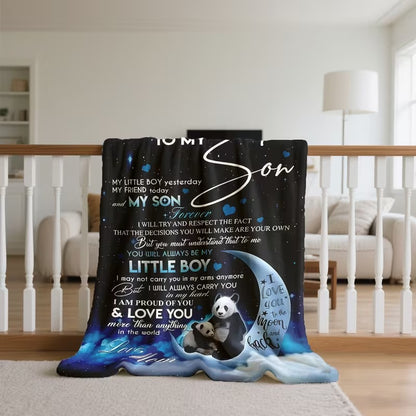 Special Gift For Your Son Blanket - From Mom