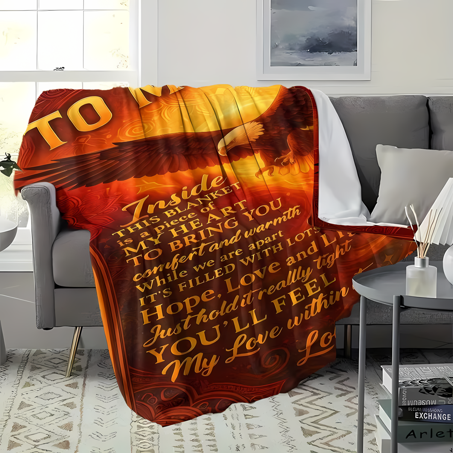 Special Gift For Your Son Blanket - From Mom