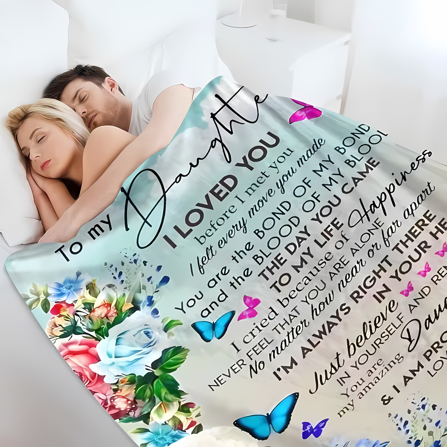 Special Gift For Your Daughter Blanket - From Mom