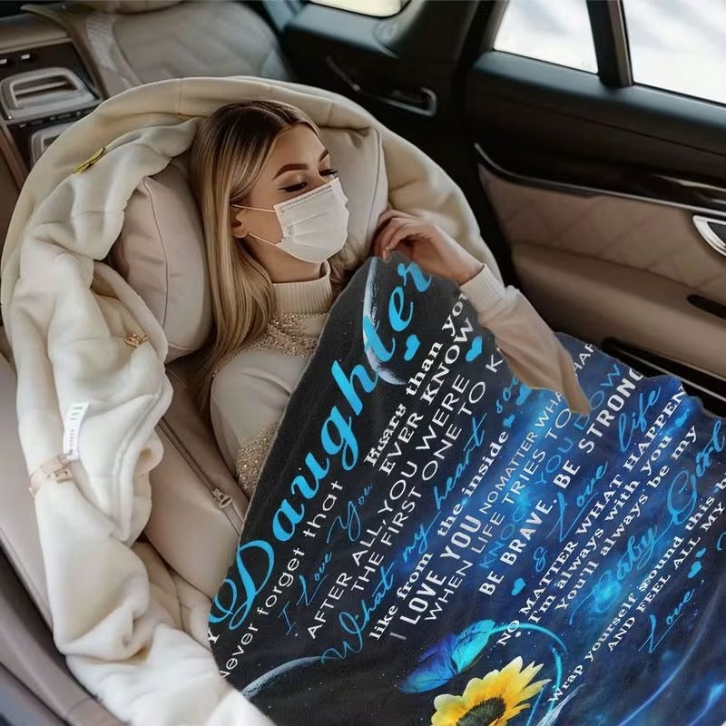 Special Gift For Your Daughter Blanket - From Mom