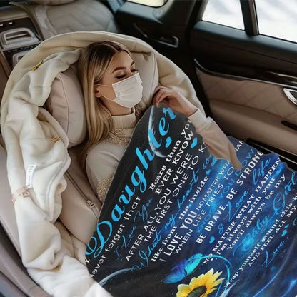 Special Gift For Your Daughter Blanket - From Mom