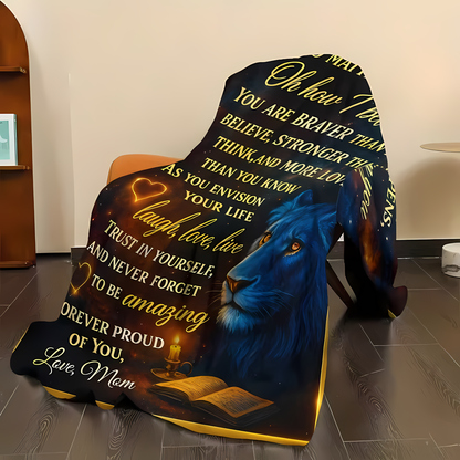 Special Gift For Your Son Blanket - From Mom