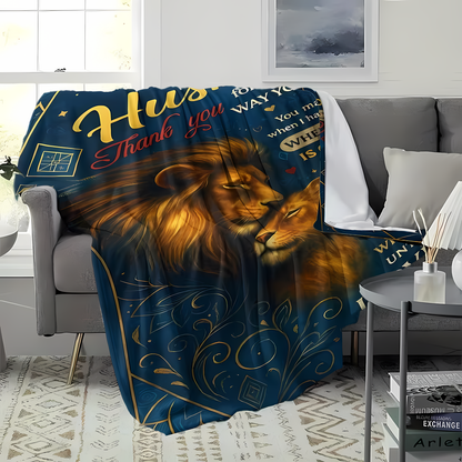 Special Gift For Your Husband Blanket - From Wife