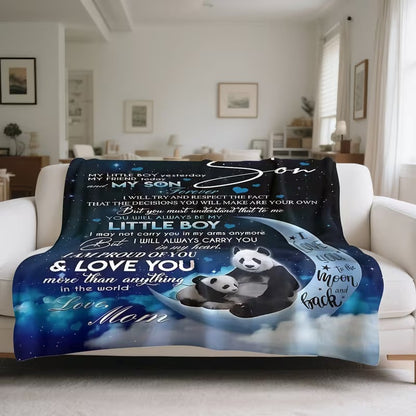 Special Gift For Your Son Blanket - From Mom
