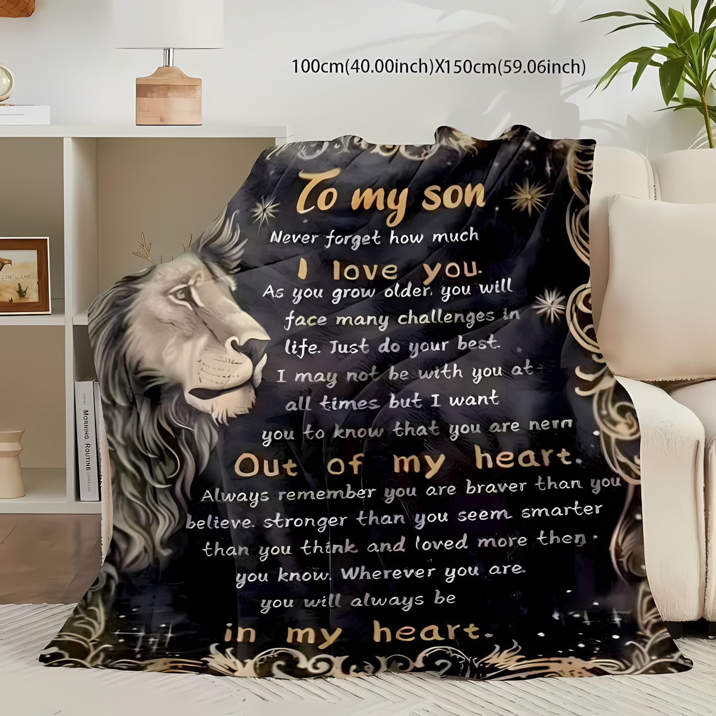 Special Gift For Your Son Blanket - From Dad