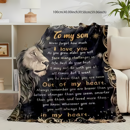 Special Gift For Your Son Blanket - From Dad