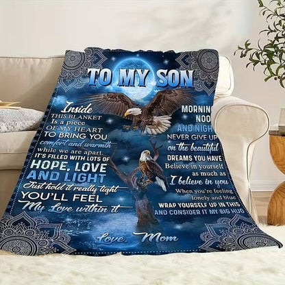 Special Gift for Your Son - From Mom Blanket (SKUB11-59)