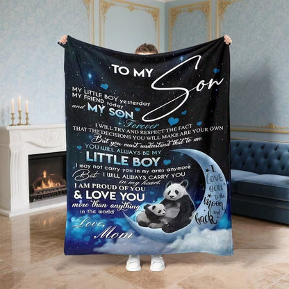 Special Gift For Your Son Blanket - From Mom