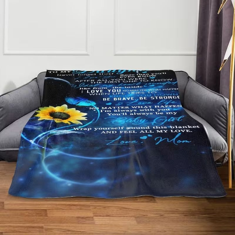 Special Gift For Your Daughter Blanket - From Mom