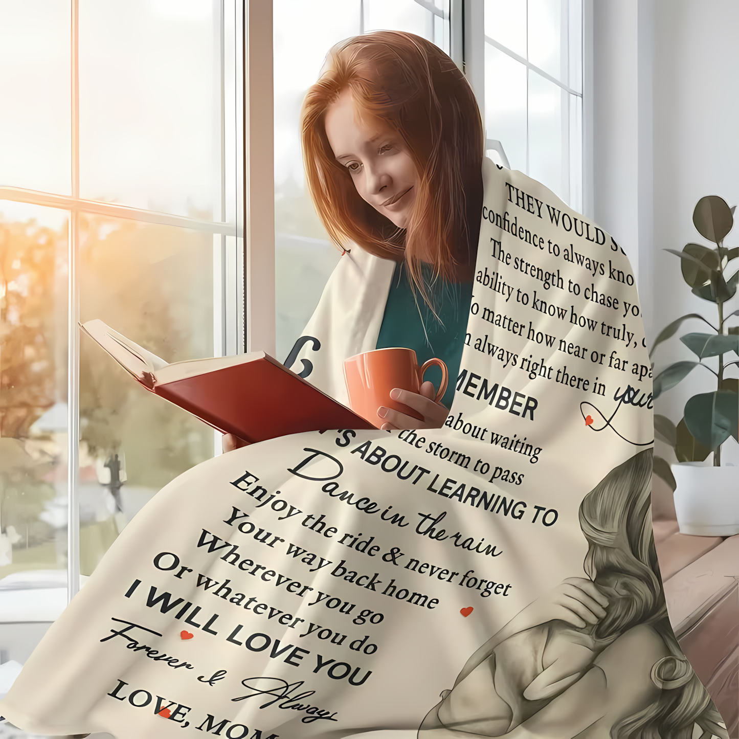 Special Gift For Your Daughter Blanket - From Mom