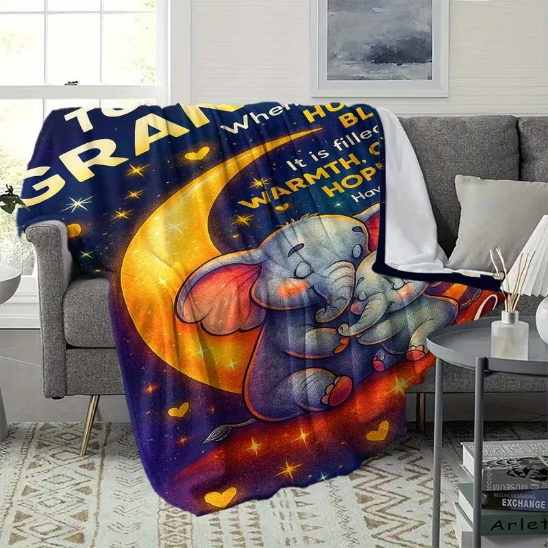 Special Gift For Your Grandson Blanket - From Grandma