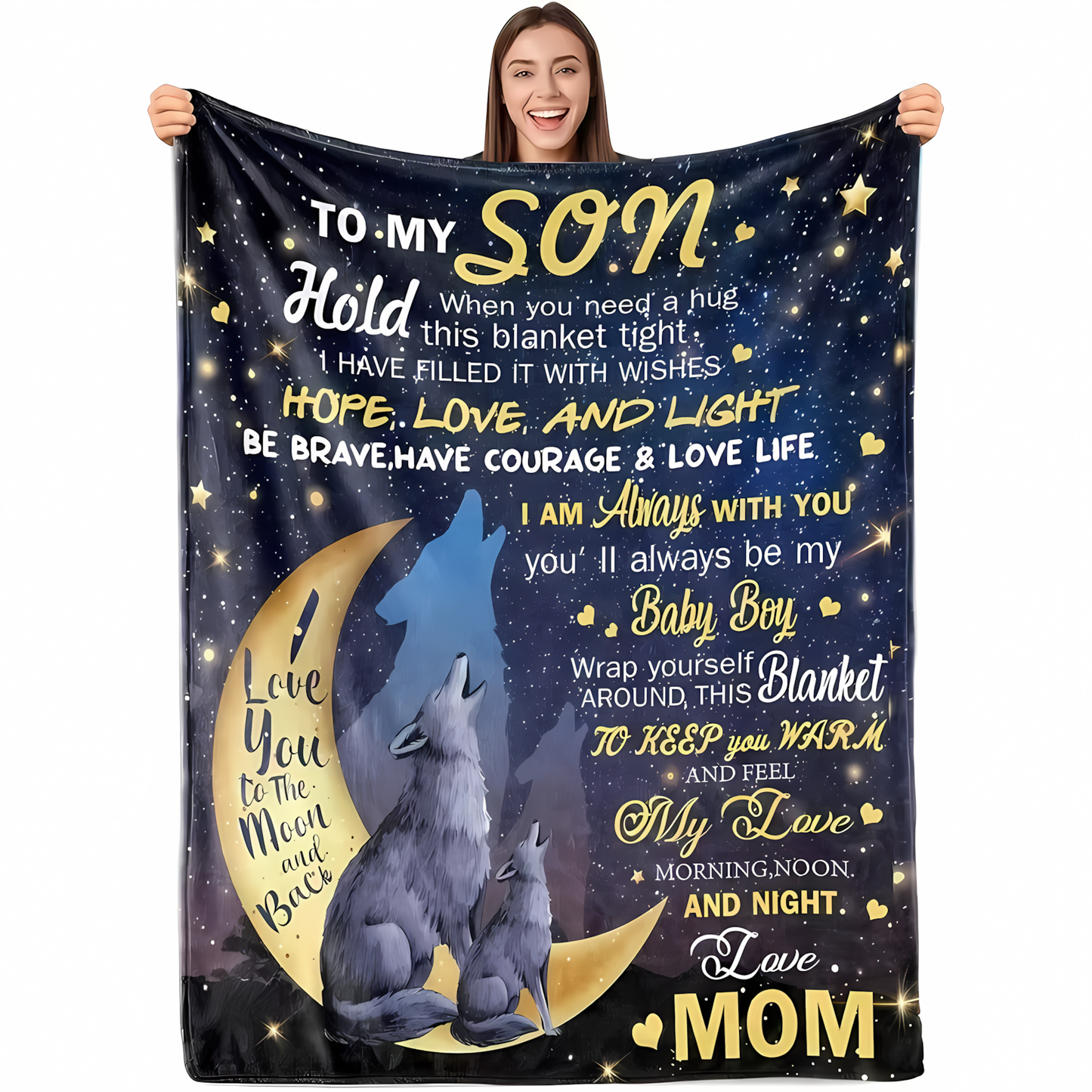 Special Gift For Your Son Blanket - From Mom