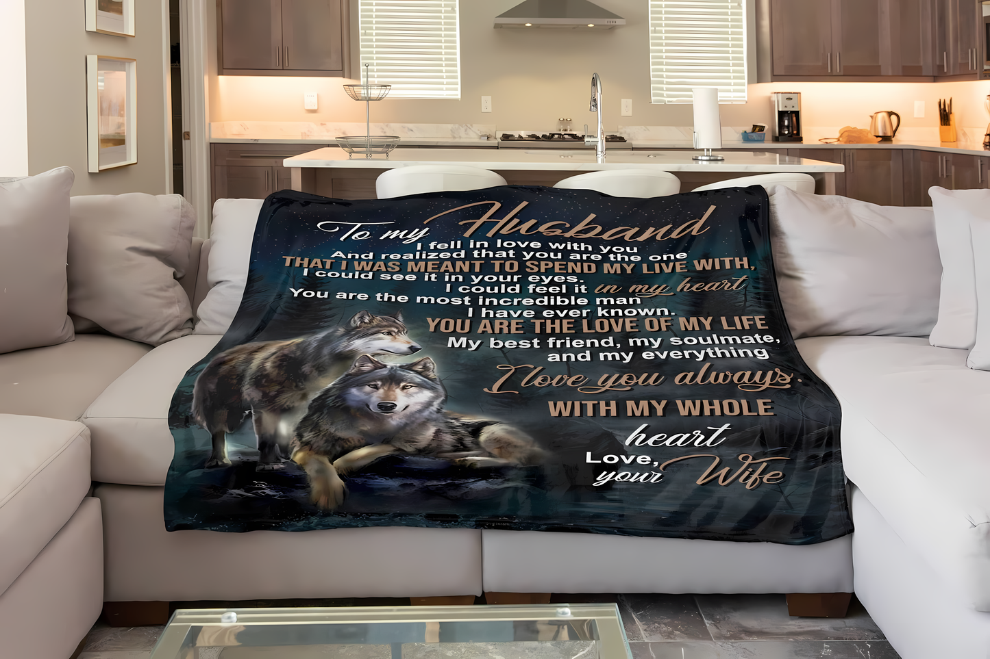 Special Gift For Your Husband Blanket - From Wife