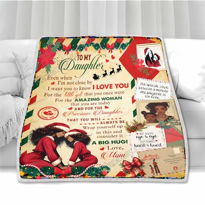 Special Gift For Your Daughter Blanket - From Mom