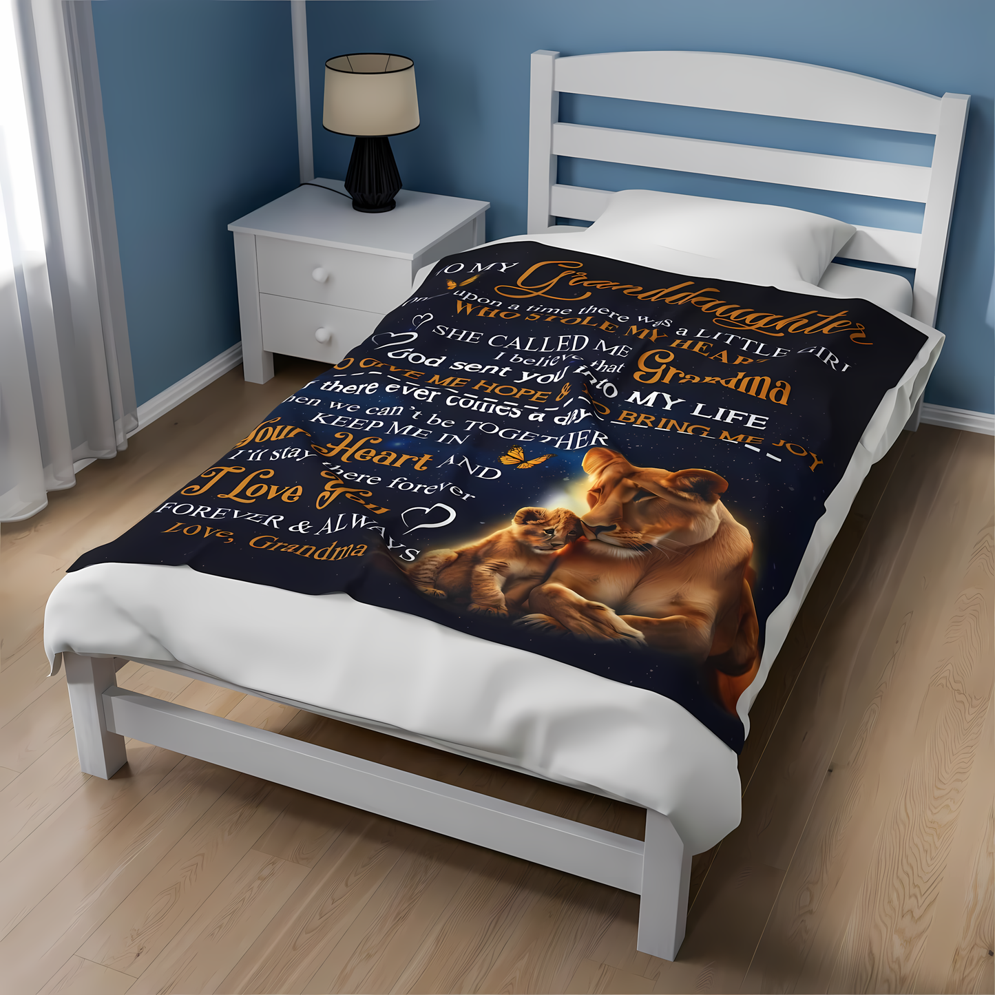 Special Gift For Your Granddaughter Blanket - From Grandma