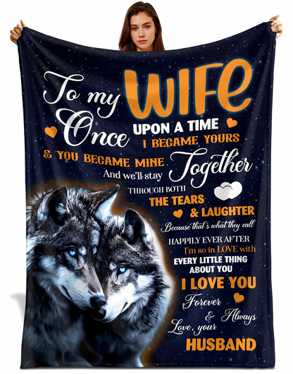 Special Gift For Your Wife Blanket - From Husband