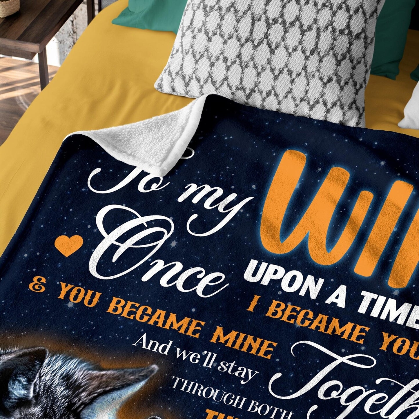 Special Gift For Your Wife Blanket - From Husband